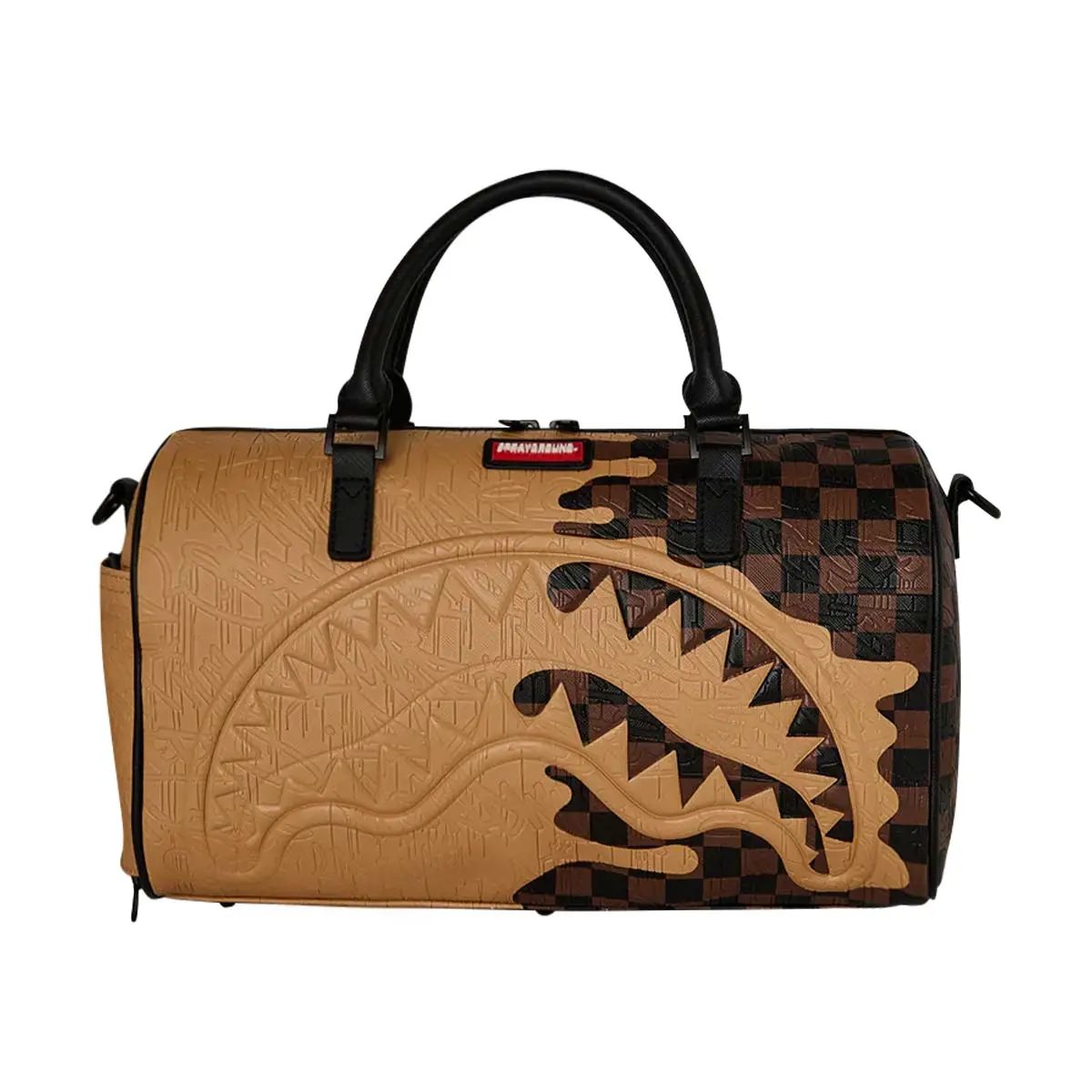 SPRAYGROUND Designer Drip Effect Mini Duffle