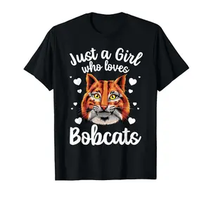Cool Bobcat For  Cat Animal Lover Bobcats T-Shirt