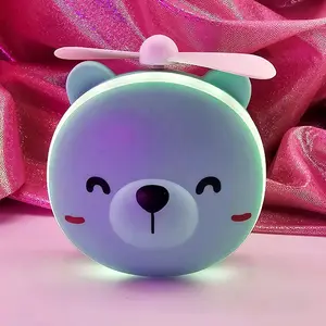 Teddy Led Mirror Portable ( Green)