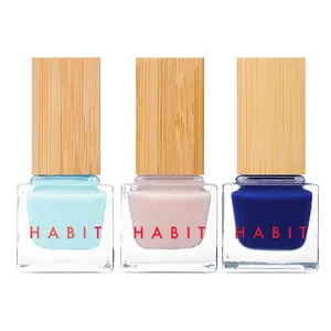 Habit Cosmetics | Nail Polish Set 3 Full Size Per Set TikTok Exclusive Breathable Bio based 11 Sets Vegan, Cruelty Free, 21 Toxins Free, 0.9 Oz For Manicure, Fast Drying, Streak Free, Long lasting with Hibiscus and Samphire Extract Salon Quality Cutics