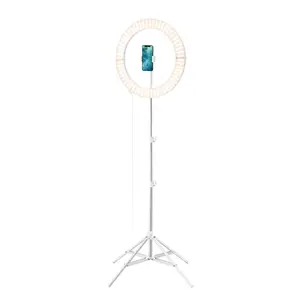 GALILEO Pro Kit | 18-inch Folding Ring Light With Phone Clip, Adjustable Brightness and Remote Control