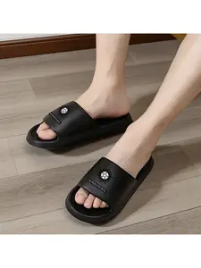 Supernatural Sun Pentagram Design Slippers for Men and Women Comfortable Indoor Outdoor Shoes with Unique Occult Inspired Artwork Lightweight Non Slip Sole Casual Footwear