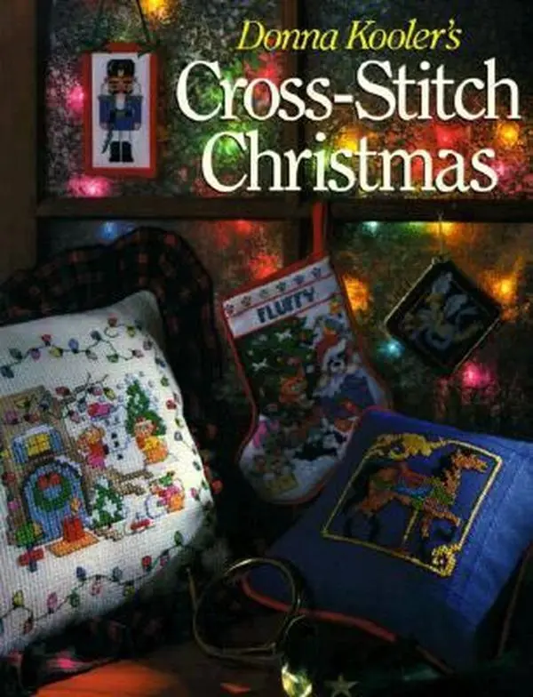 Used Donna Kooler's Cross-Stitch Christmas Ornament Book, Paperback (Literature & Art Category)