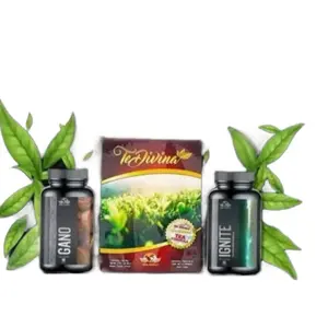 Desintoxicación Reforzada Te Divina, Ignite, Herbal Fruit Beverage with Ingredients: Gando & Ignite - Taffy, Tea Natural Drink