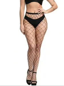 Women's Fishnet Tights, Solid Color Breathable Comfy Sexy Sheer Pantyhose for Daily Wear, Ladies Tights for All Seasons, Lingerie, Fishnet Stocking