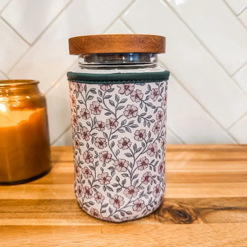 Wildflower Sourdough Sweater | Insulated Jar Cover to Keep Your Sourdough Starter Cozy and Warm