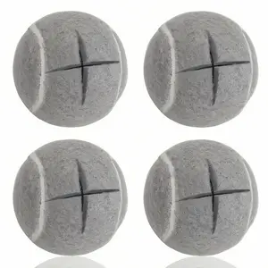 Pre-Cut Walker Tennis Balls, Easy Installation, Elderly Walker Accessories, Furniture Leg Protection, Anti-Slip Wear-Resistant Table Legs