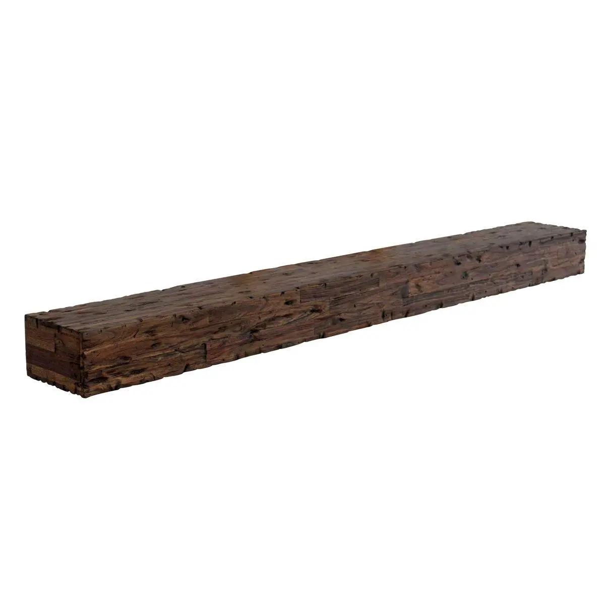 Merry Products SLF0230115010 72 in. Fireplace Mantel Wall Shelf Beam, Room Accessories, Shelves, Decor