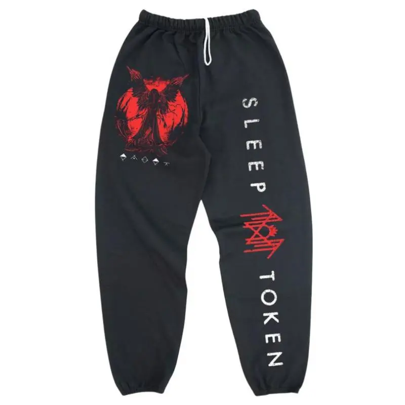 Vintage Sleep To.ken Sweatpants, Music Band Graphic Jogger Pants For Fans, Unisex Streetwear Joggers, Casual Pants, All Seasons