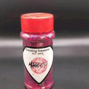 Magenta Chunky Glitter