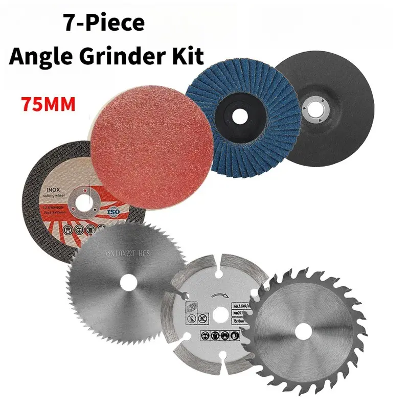 3 Inch Diamond Cutting Discs for Angle Grinder, Woodworking Metal Grinding Wheels, Durable Heavy Duty Abrasive Tools for Cutting Efficiency and Efficient Cutting & Polishing, Grinding Operations