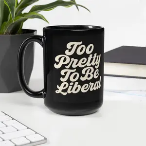Too Pretty Glossy Mug