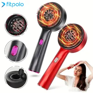 Fitpolo Upgrade 2 in 1 Hair Oil Applicator, Electric Hair Brushes for Hair Growth, Hair Oil Applicator Scalp Massager, USB Rechargeable, 1400mAh Lithium Battery Oil Dispenser for Hai