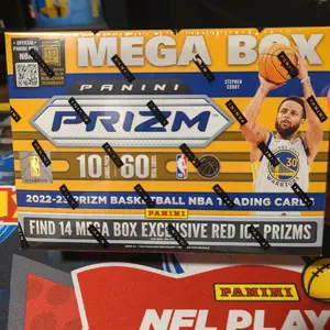 2022-23 Panini Prizm Basketball Mega Box (Red Ice Prizms)