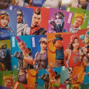 Fortnite Gaming Cards - Collectible Game Cards Featuring Character Designs