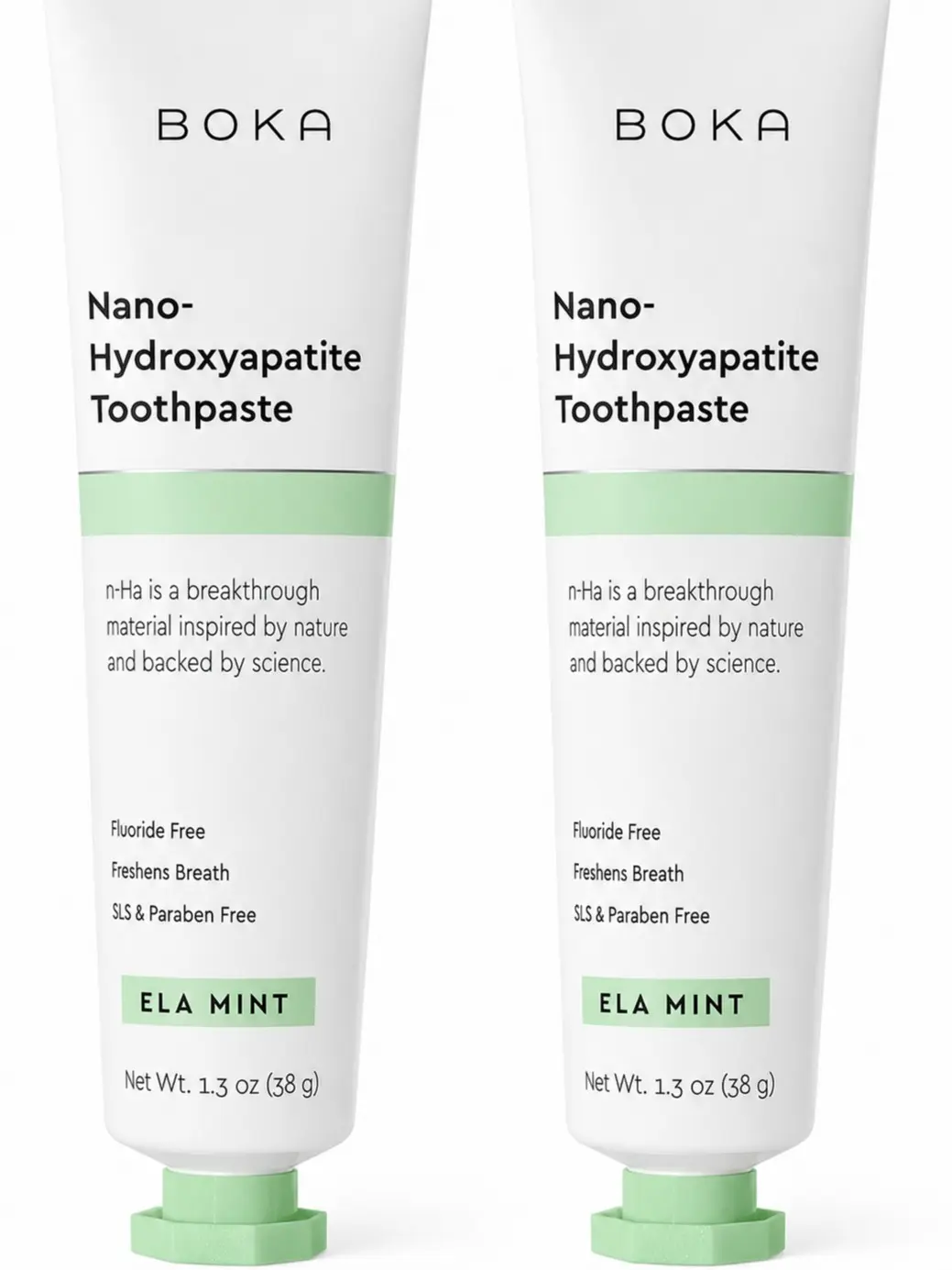 Boka Toothpaste - Fluoride Free Toothpaste, Nano Hydroxyapatite Toothpaste