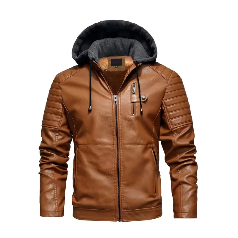 [Waterproof Hooded Jacket] Waterproof Thermal Insulation Hooded Jacket - Windproof, Stain-Resistant, And Sandproof Zip-Up Men's Motorcycle Jacket - Perfect for Winter Biking, Outdoor Activities, Hunting, And Nighttime Outings umbrella  hat Women's Snow  C