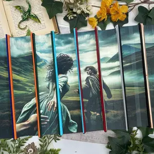 Outlander by Diana Gabaldon – Special Edition Hardcover Book Set with Custom Designed Edges