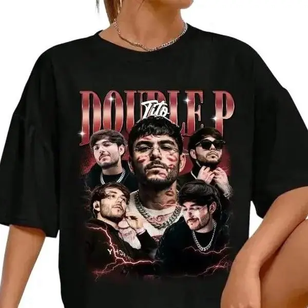 Vintage Tito Double P Shirt, Tito Double P Shirt for Fans, Music Shirt Gift for Fans, Fashion Cotton, Full Size, Full Colors, For Women