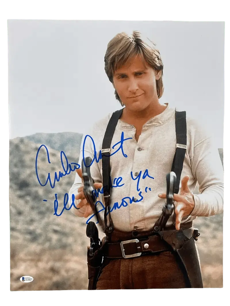 Emilio Estevez Authentic Autographed 16x20 Photo