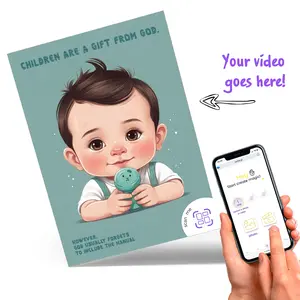 Video Greeting Card with AR*: Customize with Personal Video