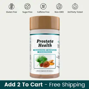 Natural Prostate Supplement for Men - Saw Palmetto Extract & Turmeric - Urinary Tract Health - 3rd party tested