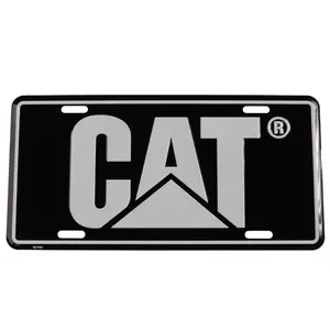 Caterpillar CAT Heavy Equipment License Plate License Plate/Country Life Seinfeld Kramer Funny Vehicle Tag/Vintage Camo Truck Tag