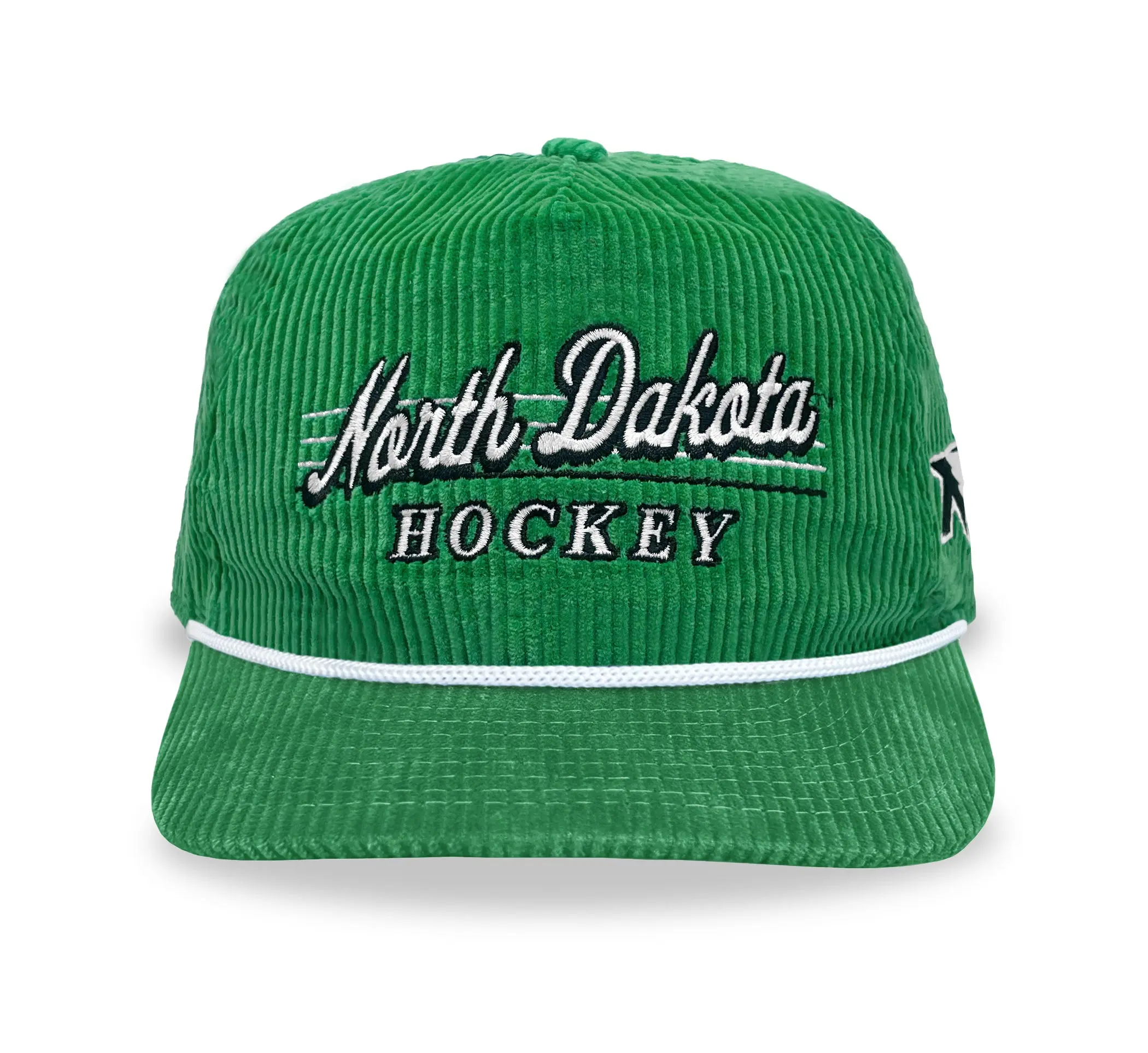 North Dakota Hockey Snapback: Corduroy