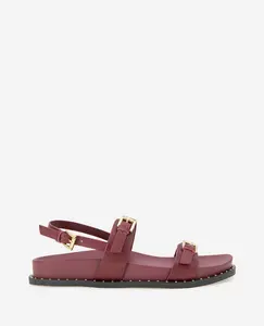 Drinity Leather Band Buckle Sandal