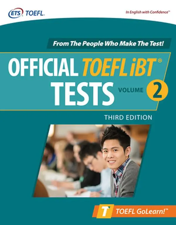 USED Book - Official TOEFL IBT Tests Volume 2, Third Edition by Educational Testing Service (Paperback) - english