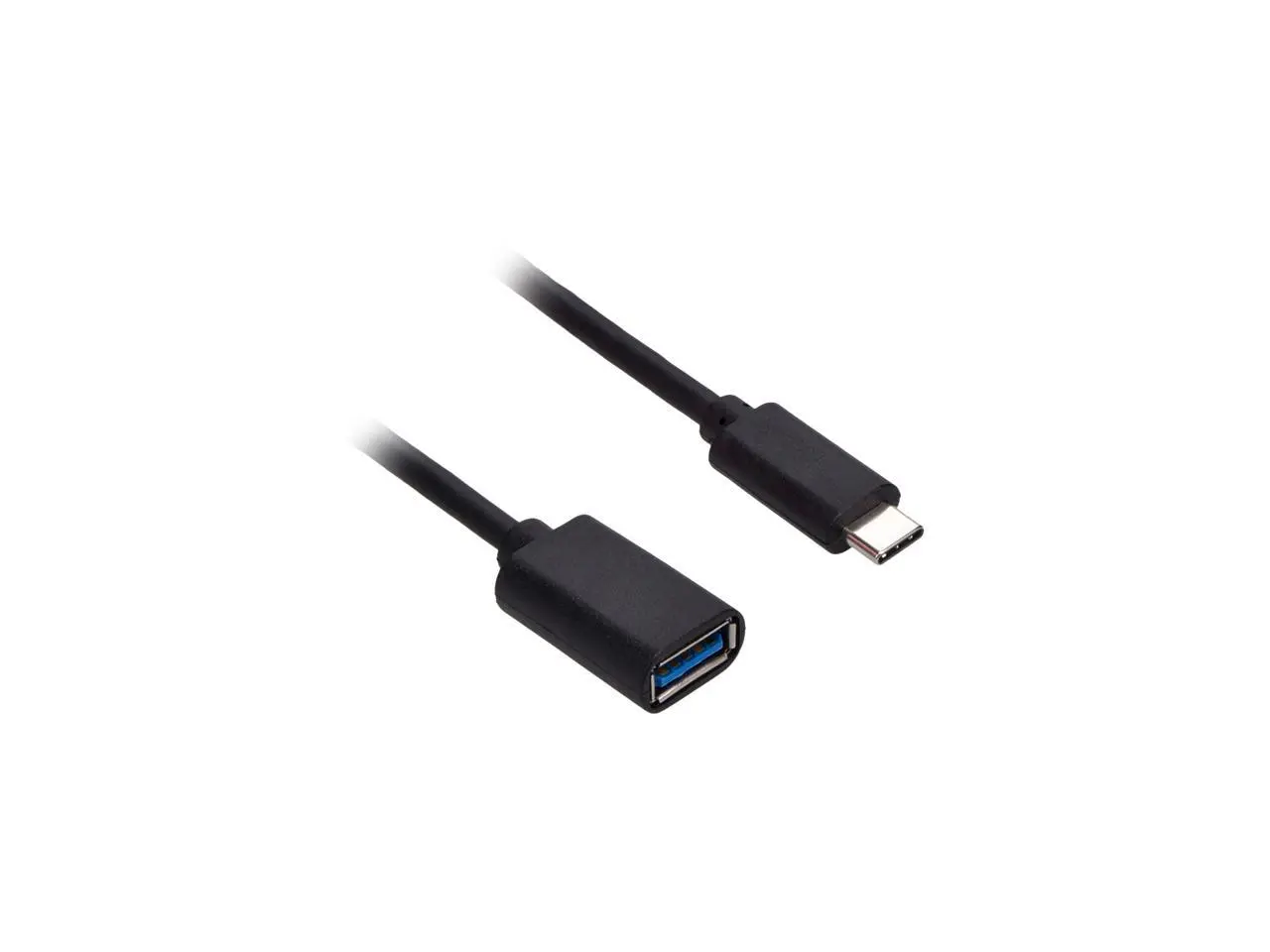 Nippon Labs USB3.1 Gen 1 Type C Male to USB A Female Adapter, Gen 1 (5G, 3A), Black Color, 30UC-31CA2