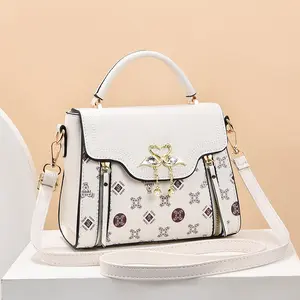 Crossbody handbag small square bag women's bag