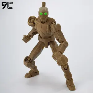 9L3D Dummy13 Lucky13 Invincible Boy Betrayal Anime Multi-Jointed Mechanical Limbs Action Figures Youth Titan13 Battle Toys Gifts