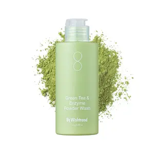[By Wishtrend Official] Green Tea & Enzyme Powder Wash | Gentle Exfoliating & Pore Cleansing | For sensitive & textured skin | Korean Skincare