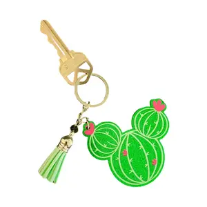 Minnie Cactus Keychain