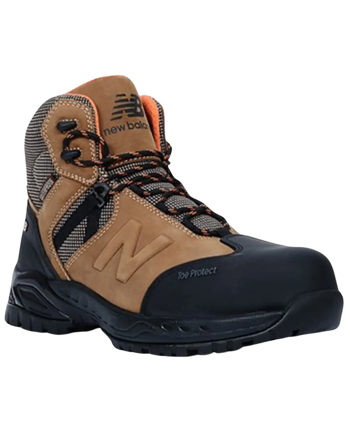 New Balance Men's Men'S Allsite Lace-Up Waterproof Work Boot Composite Toe - Midallsbr