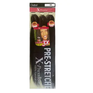 Outre pre-stretched 3X braiding hair