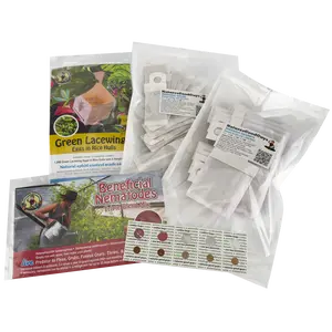 Indoor Garden Pack - 1,000 Green Lacewings, 25 A. cucumeris Sachets, 25 A. swirskii Sachets, 5M Nematodes, & 5 Good Bug Artemia Diet Tabs