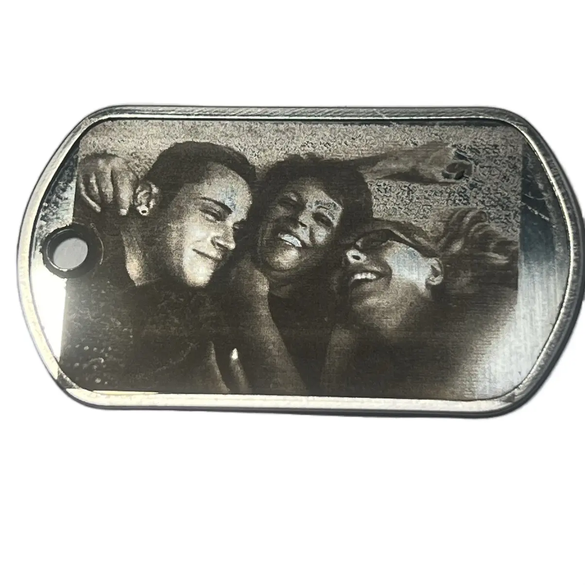 Personalized/Custom Laser Engraved Photo Pendant Male Male Male Male Anniversary Anniversary Female Male Auspicious