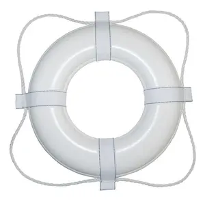 Taylor Made  30 in. Foam Ring Buoy with White Rope