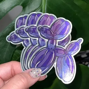 Balloon Dog Weatherproof Stickers