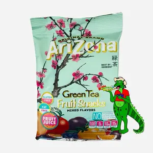 Arizona Green Tea Fruit Snacks - 5oz Mixed Flavors: Original, Apple, Mandarin, Plum Blueberry