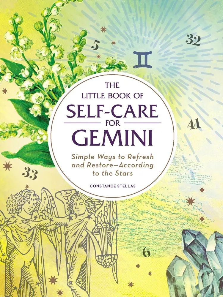 USED Book - The Little Book of Self-Care for Gemini: Simple Ways to Refresh and Restore--According to the Stars by Stellas, Constance (Hardcover) - english