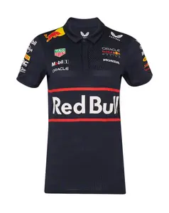 Red Bull Racing F1 Women's 2025 Team Polo Shirt- Navy