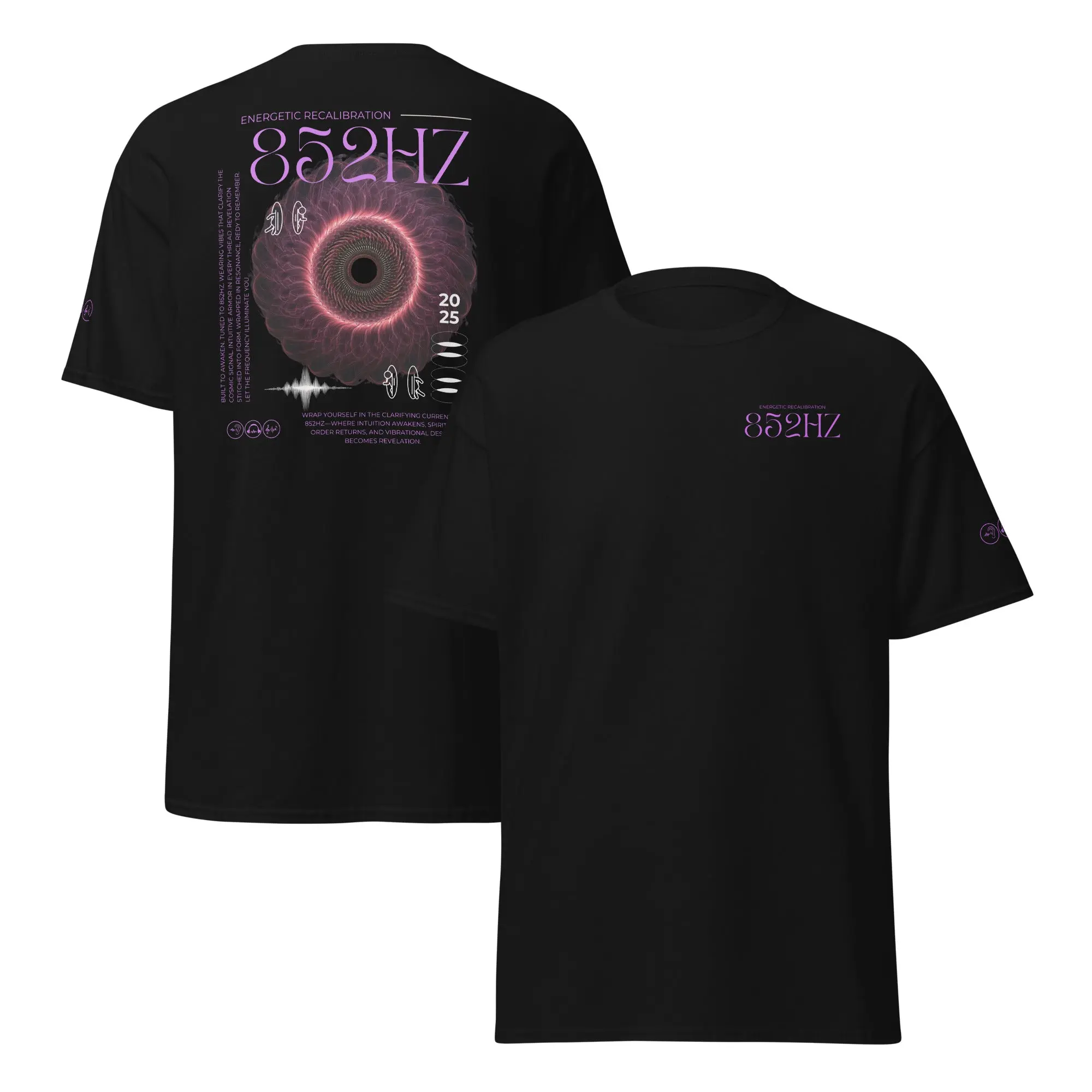 852Hz Awakened Silence Healing Frequency Shirt  Spiritual Awakening Apparel