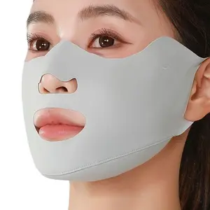 2026 Summer Unisex 3D-Fit Ice Silk Face Mask with Face Mask Design, Women's Breathable Protective Cover for Outdoor Running, Golf Sun Protection
