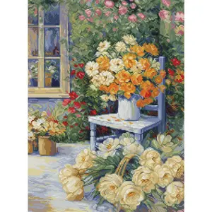 Garden Corner BU5056L Counted Cross-Stitch Kit
