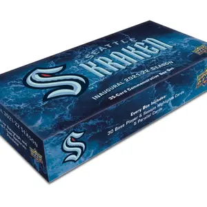 2021-2022 Upper Deck Seattle Kraken 35 card Box