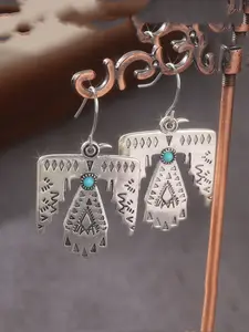 1Pair of Retro Creative Hand-carved Mechanical Bird-shaped Dangle Earrings, Suitable for Daily Wear and Banquets, Is The Best Holiday Jewelry Gift for Women