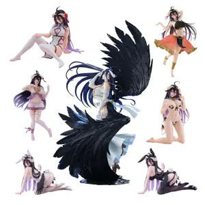 OVERLORD Albedo PVC Official Collectible Figurine Anime Figure Table Ornament Fan Collection Holiday & Birthday Gifts